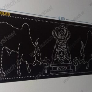 CSD99 CUSTOM DESIGN 3X8 FEET 1609 HOLES HEX Black low quality